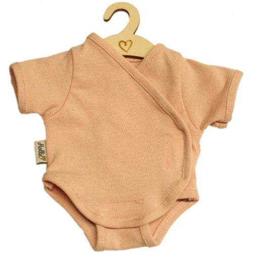 hollie poppenkleding romper- dusty rose - 34 cm | HO3020 | 0