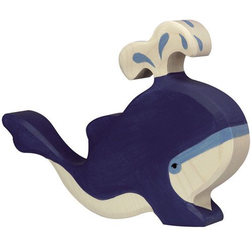 holztiger blauwe walvis 18,5 cm | 80195 | 0