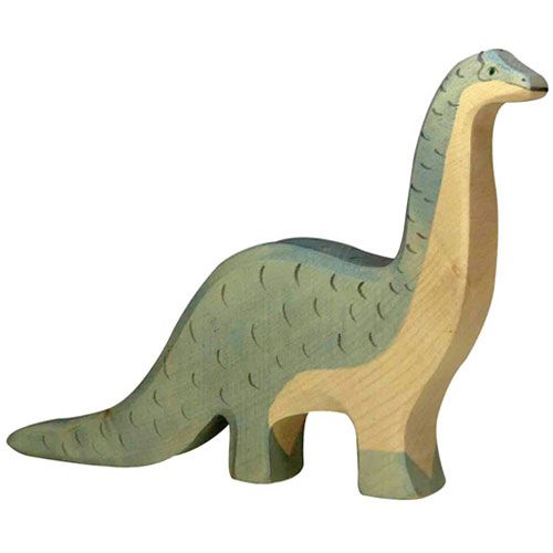 holztiger dino brontosaurus 20 cm | 80332 | 0