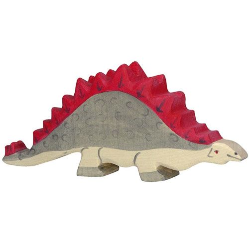 holztiger dino stegosaurus 17 cm | 80335 | 0