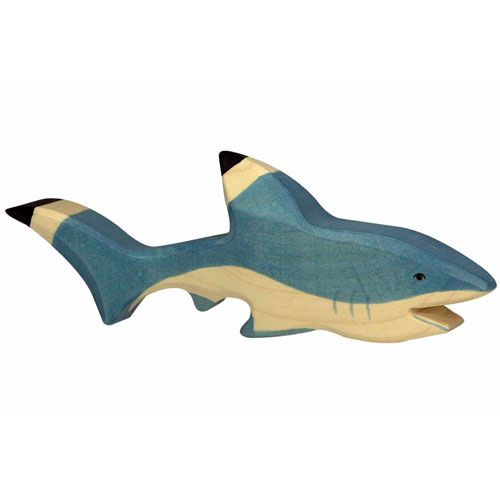 holztiger haai 20 cm  | 80200 | 0