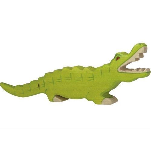 holztiger krokodil 26 cm  | 80174 | 0