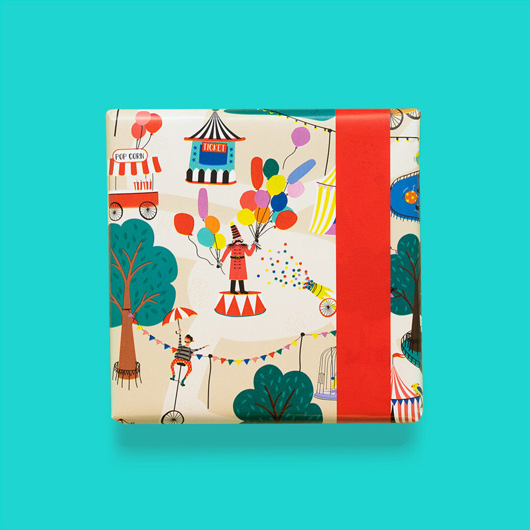 house of products inpakpapier circus - red - 3 m | P51.155.070 | 1