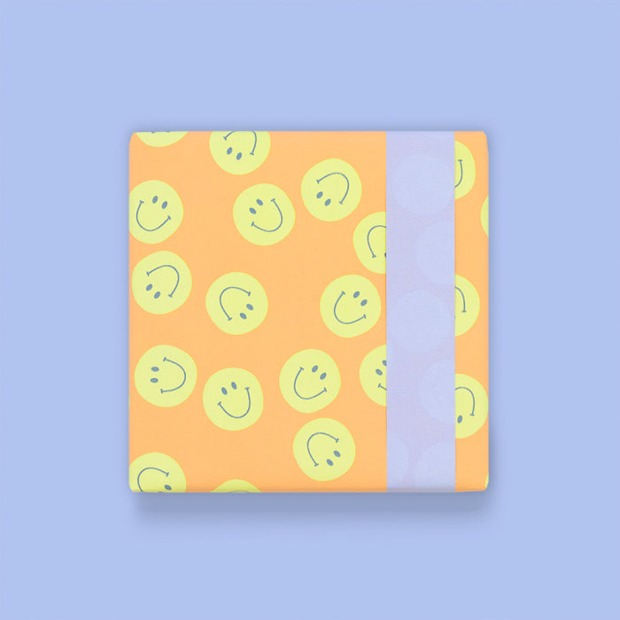 house of products inpakpapier smile orange - blue | P51.336.070 | 2