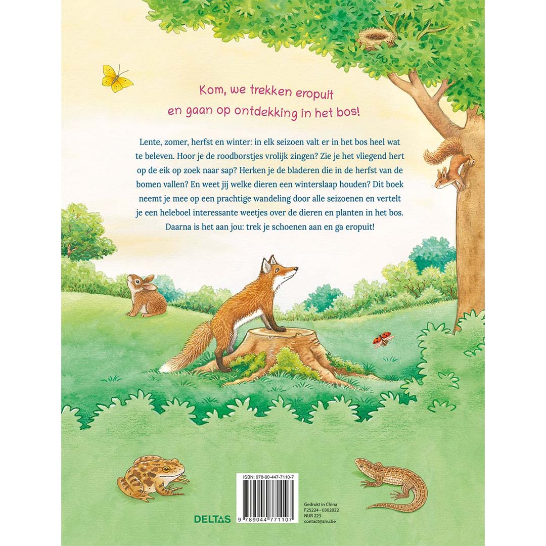 ik ontdek de natuur! dieren en planten in het bos
