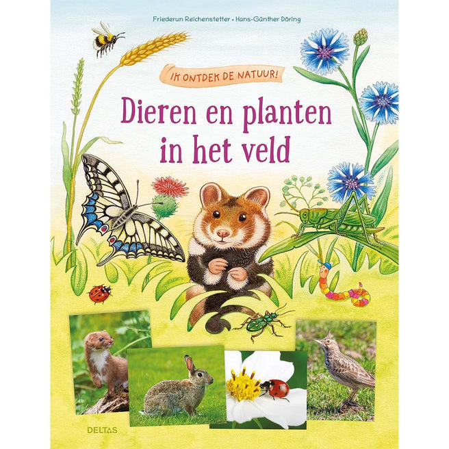 ik ontdek de natuur! dieren en planten in het veld