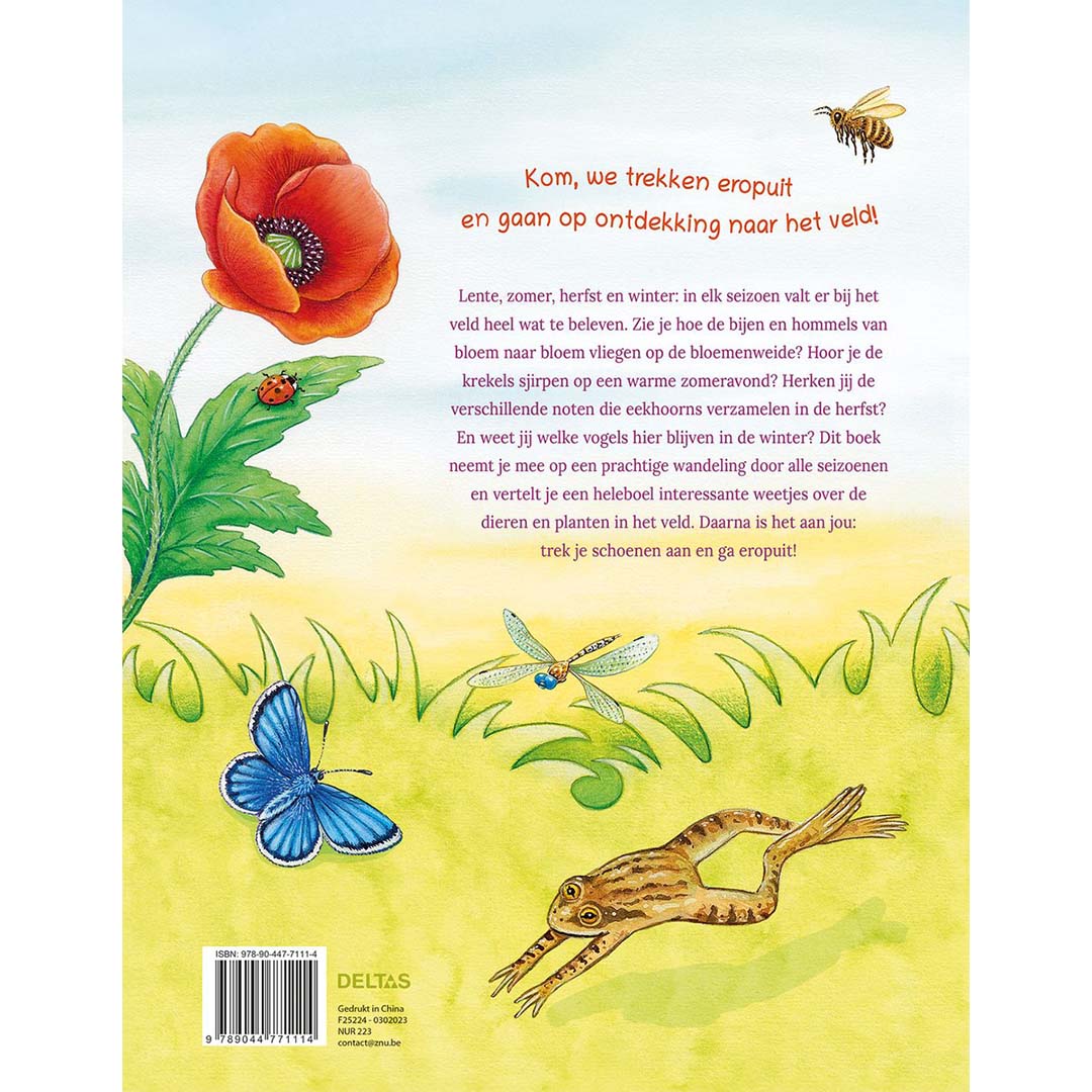 ik ontdek de natuur! dieren en planten in het veld