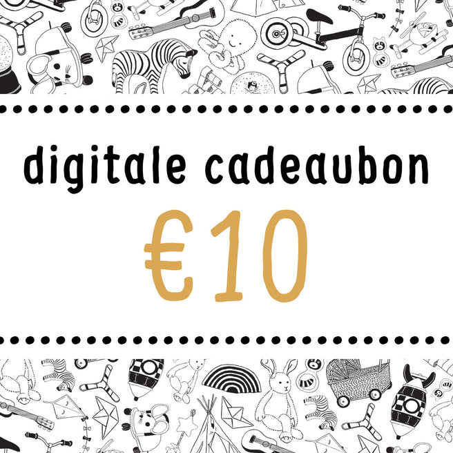ilovespeelgoed.nl digitale cadeaubon € 10,-