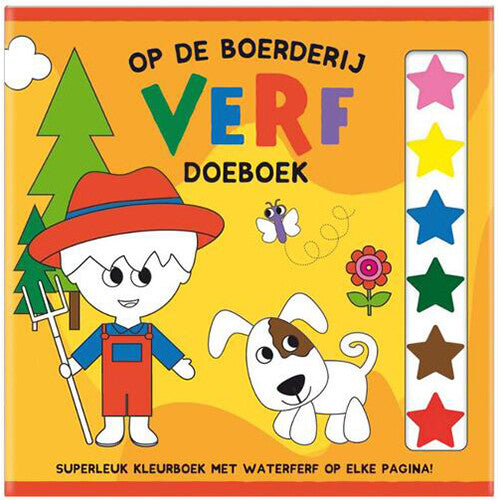 image books doeboek verf - op de boerderij | 1312114   | 0