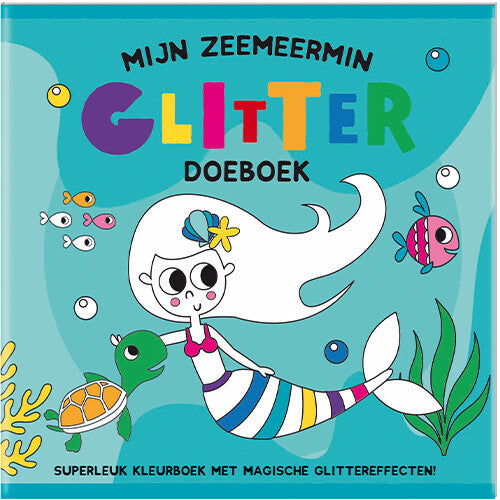 image books glitter doeboek - mijn zeemeermin  | 1312320 | 0