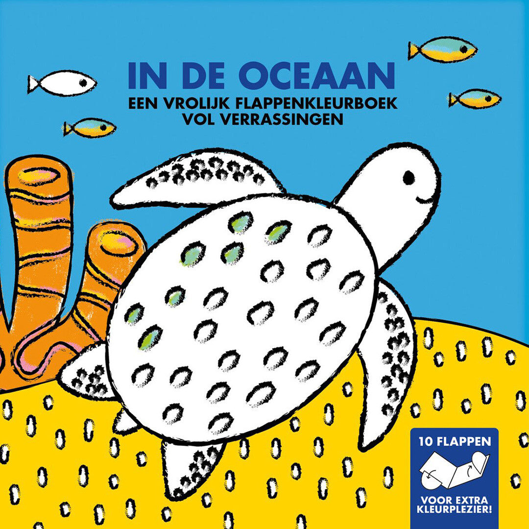 image books kleurboek met flappen - in de oceaan | 1312547 | 0