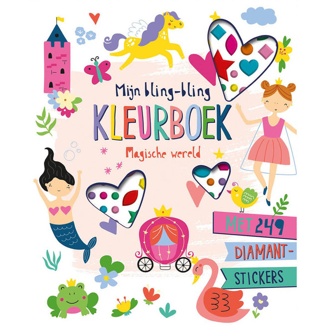 image books mijn bling bling kleurboek - magische wereld | 1312643 | 0