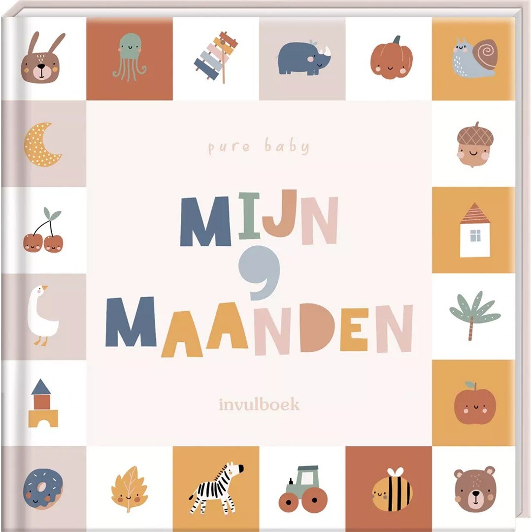 image books pure baby - mijn 9 maanden | 1318742 | 0