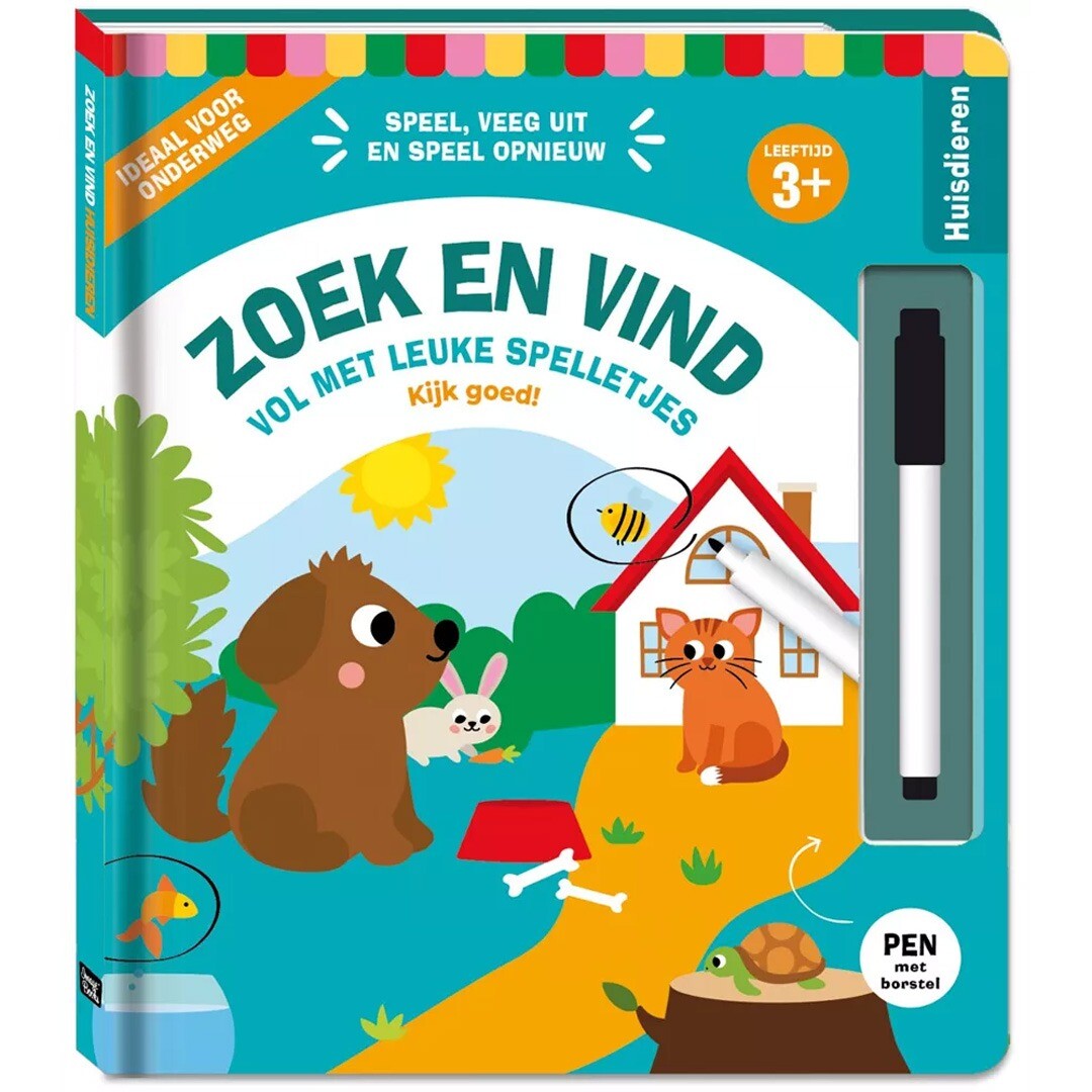 image books spelletjesboek zoek en vind - huisdieren | 1312783 | 0