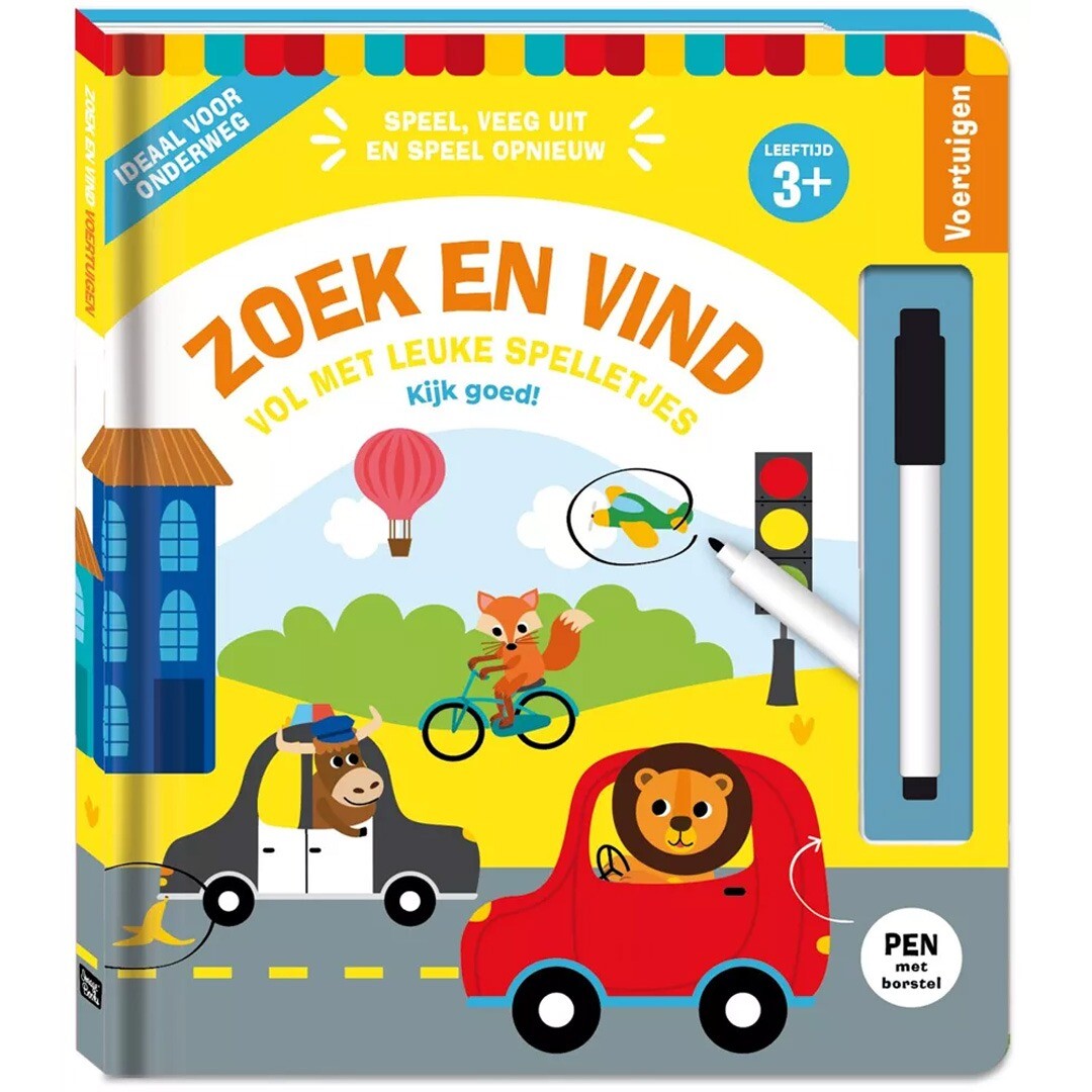 image books spelletjesboek zoek en vind - voertuigen | 1312784 | 0