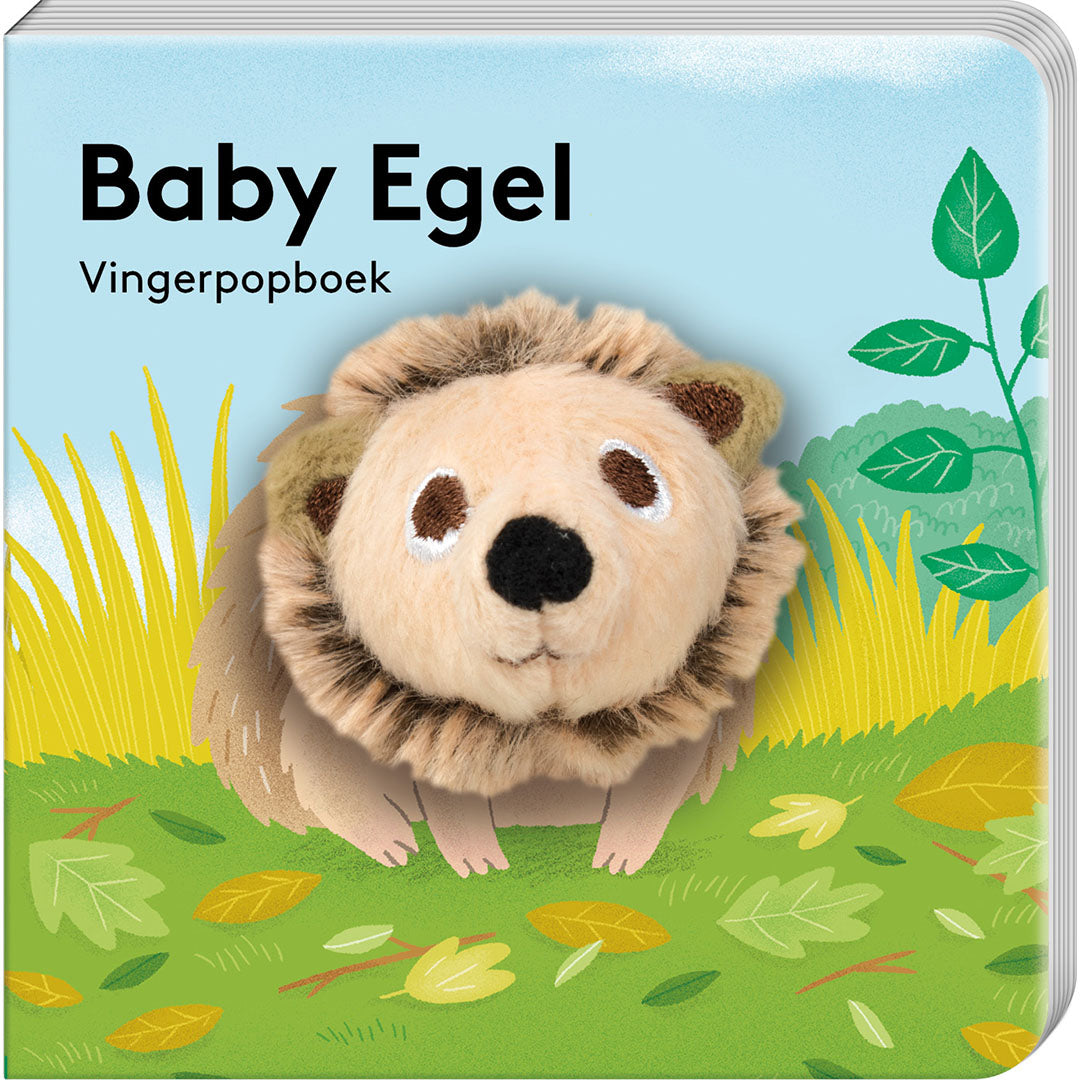 image books vingerpopboek baby egel | 1