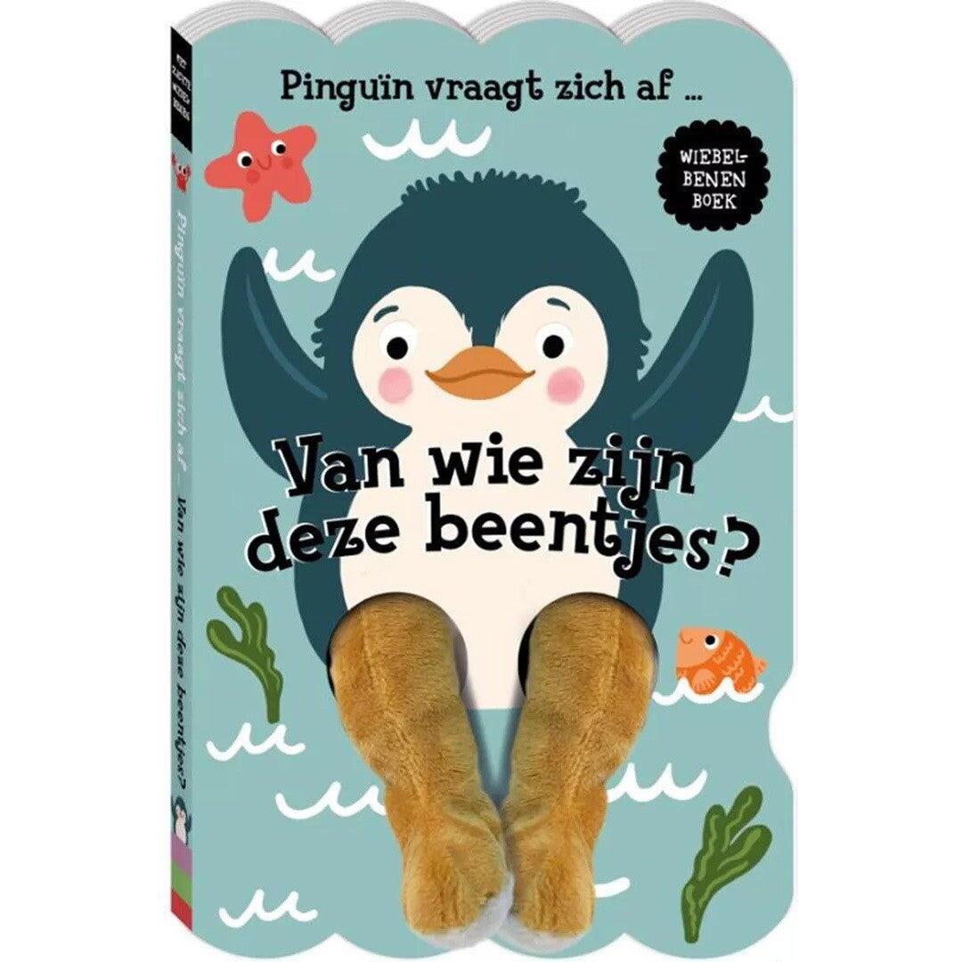 image books vingerpopboek van wie zijn deze beentjes? - pinguïn | 1318770 | 0