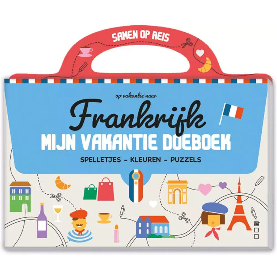 image books mijn vakantie doeboek - frankrijk | IMA1312787 | 