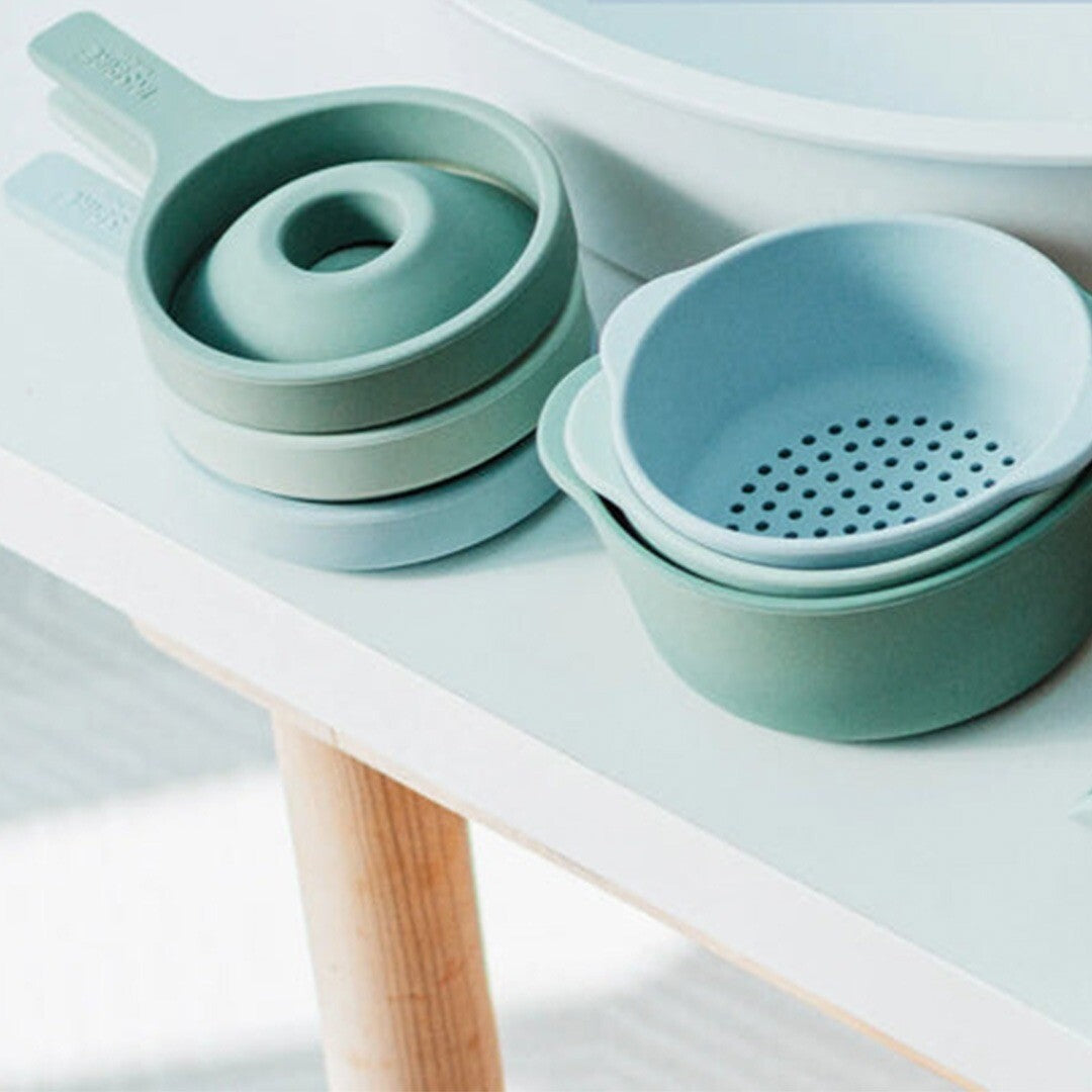 inspire my play opvouwbare trechter - groen blauw - 3st | SF3GRE | 3