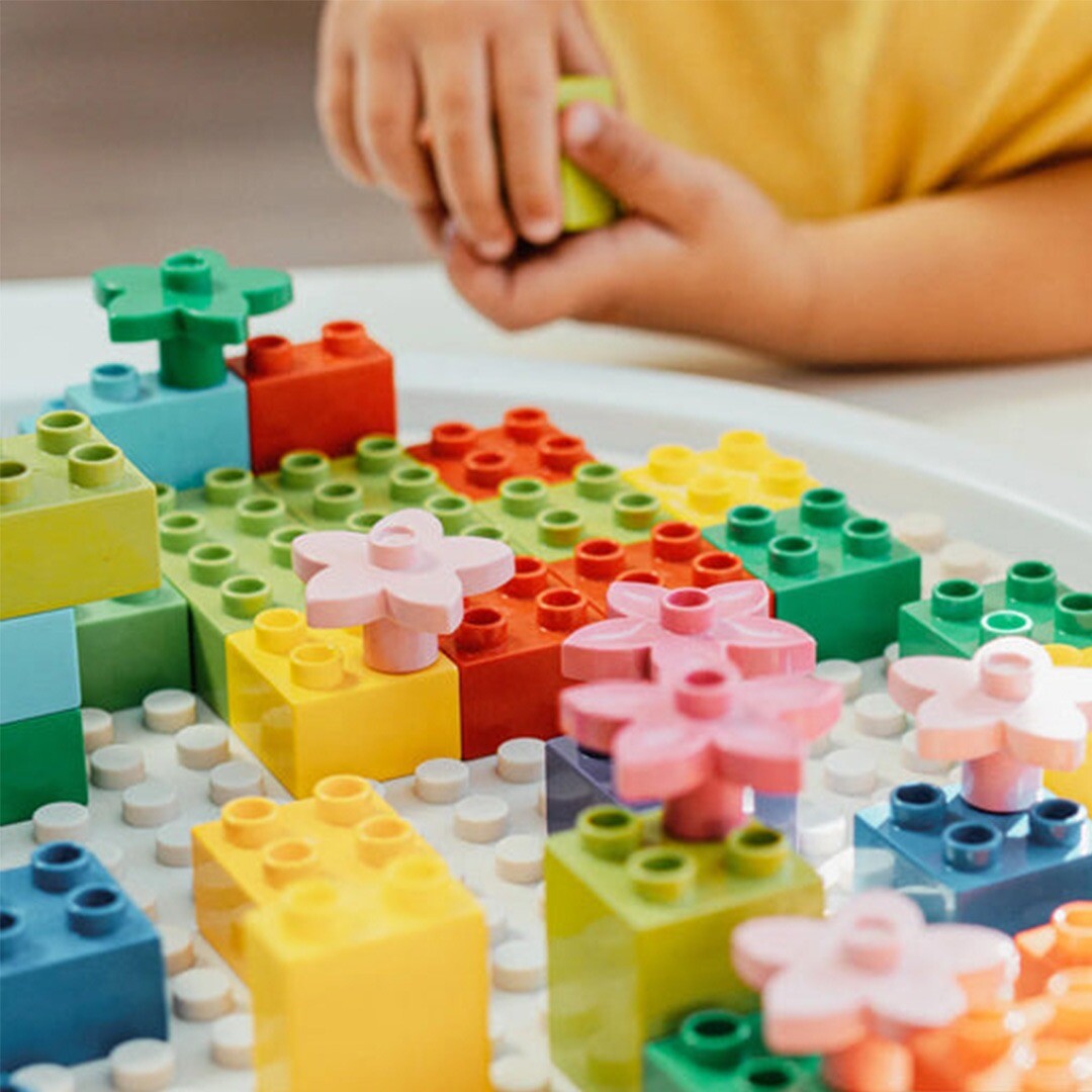 inspire my play playtray bouwmat - stone | BBMSTO | 5