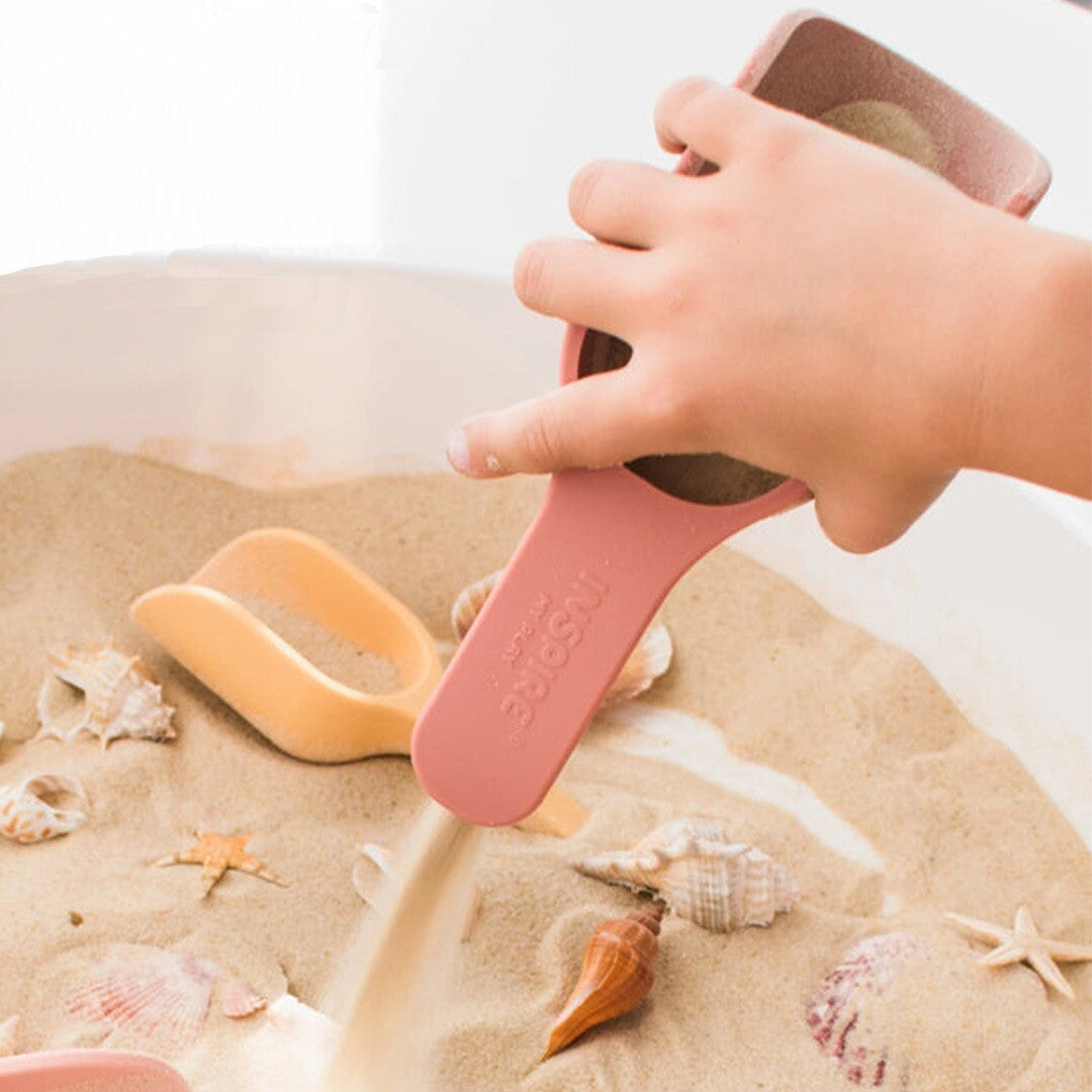 inspire my play schepjes - koraal geel - 3st | SS3COR | 1