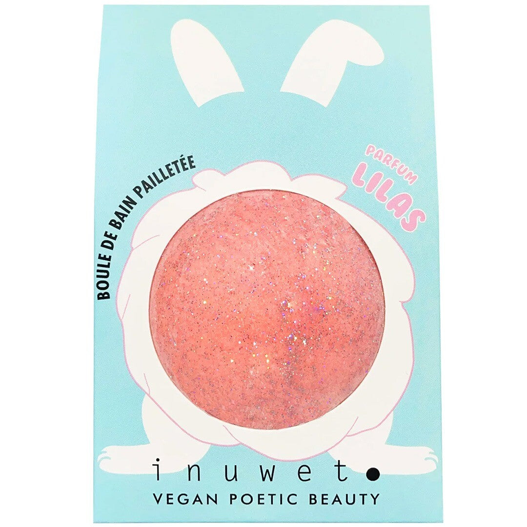inuwet bruisbal glitter lila - pink | VINBB2 | 0