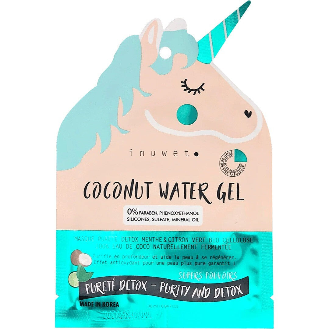 inuwet gezichtsmasker purity detox unicorn | VINMA12 | 0