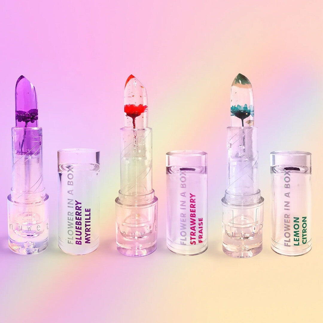 inuwet lippenbalsem flower in a box - lemon | VINLF52 | 1