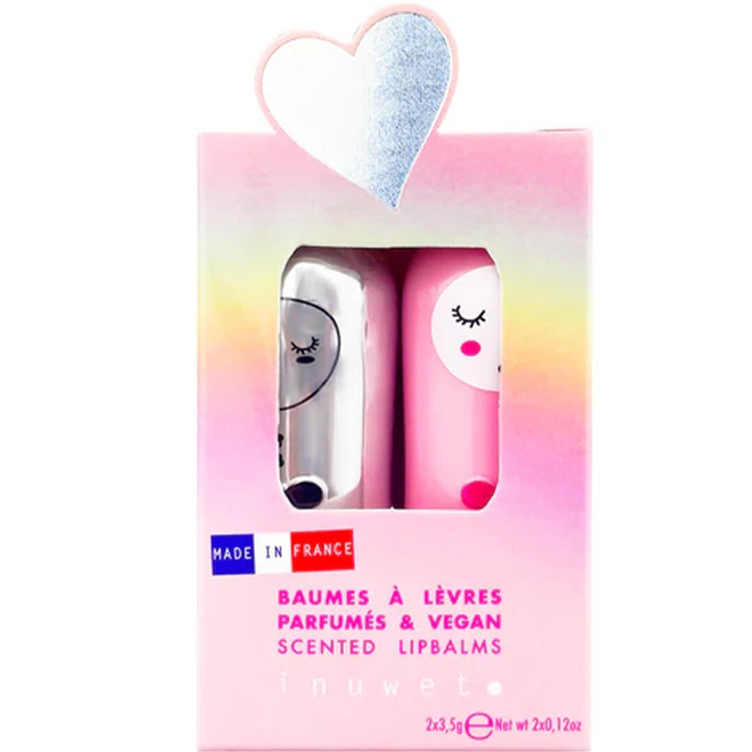 inuwet lippenbalsem giftset duo - chloe | VINCB52 | 0