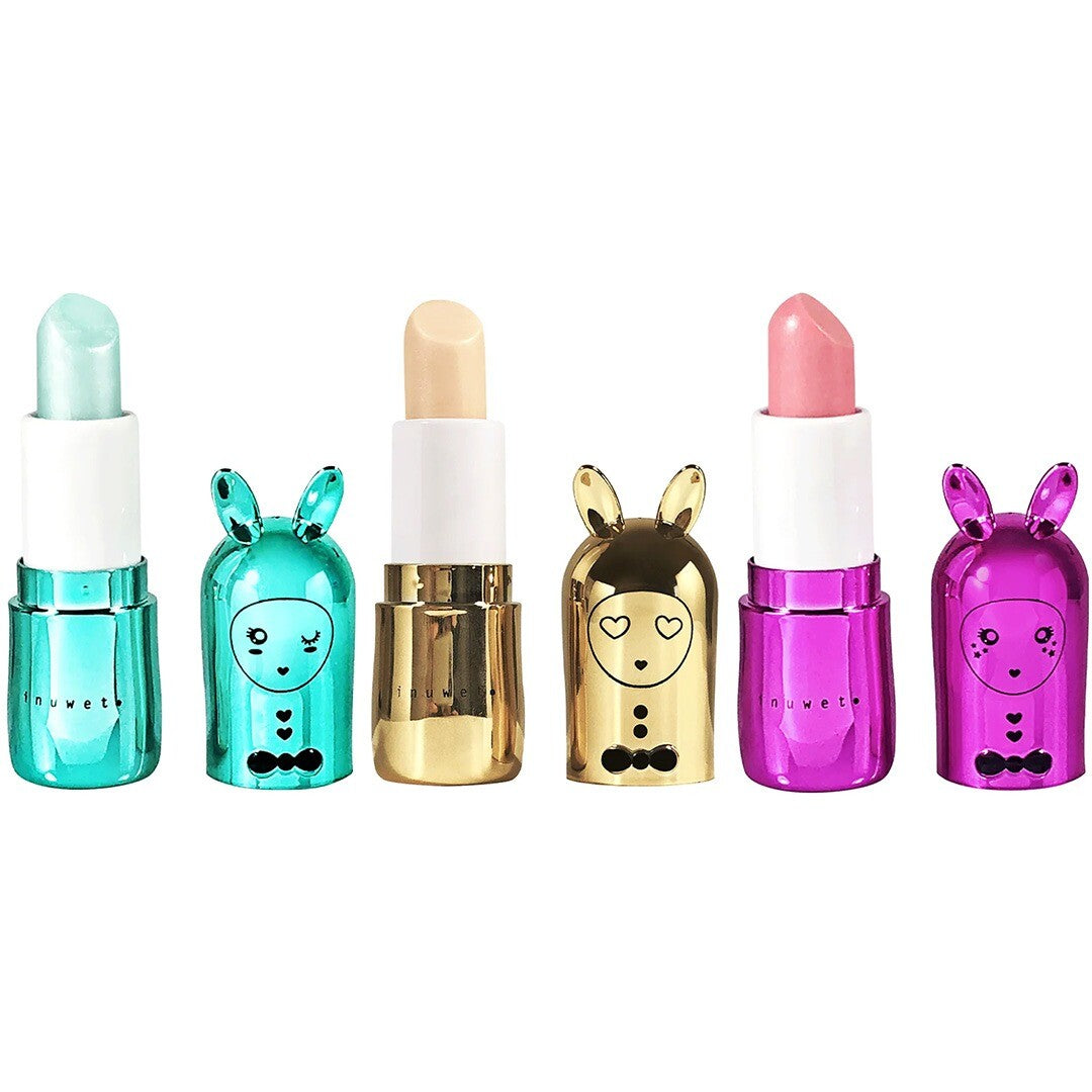 inuwet lippenbalsem giftset trio - rainbow | VINCB45 | 3