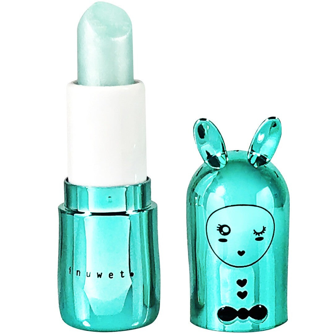 inuwet lippenbalsem metallic cupcake - green | VINLB24 | 0