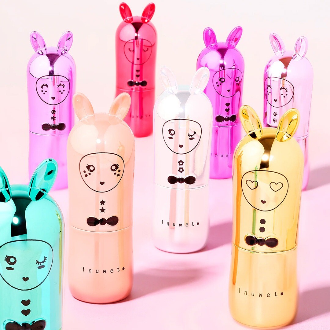 inuwet lippenbalsem metallic milkshake - fushia | VINLB22 | 1