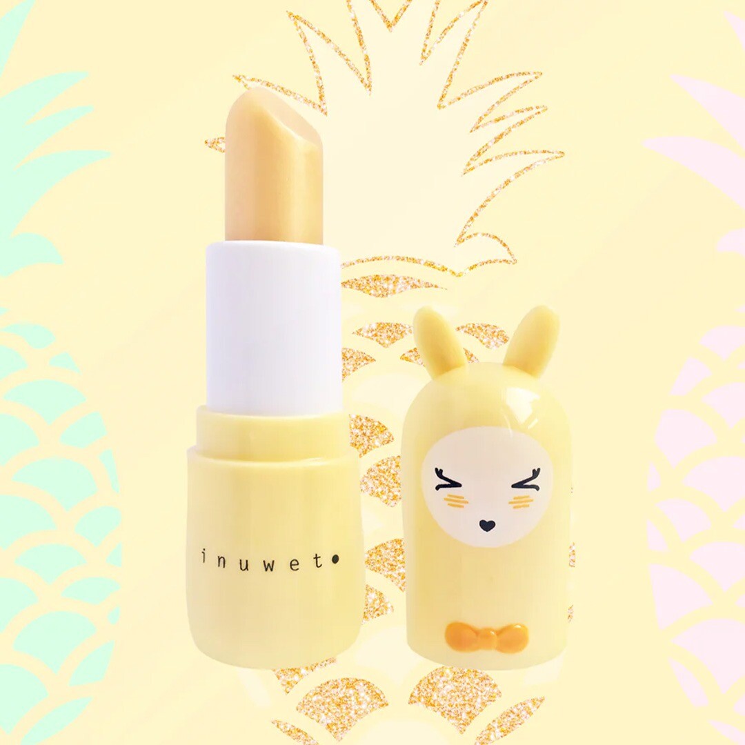 inuwet lippenbalsem pineapple - yellow | VINLB17 | 2