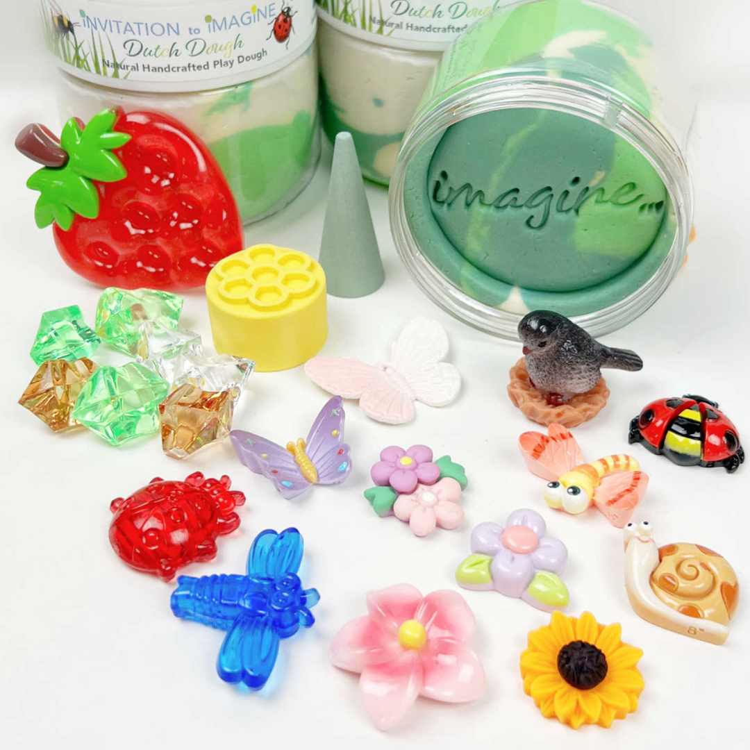 invitation to imagine speelklei playpot - garden | 6096022787740| 4