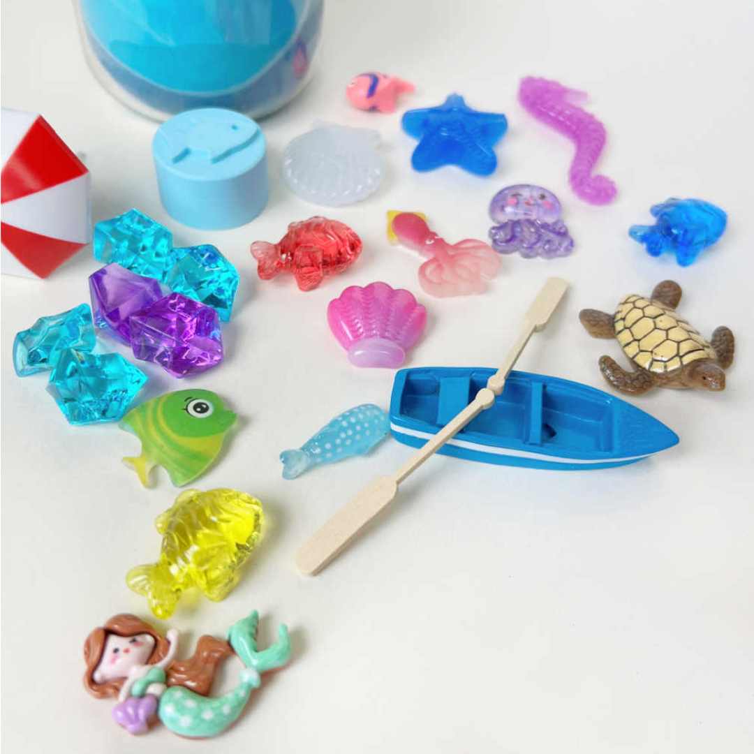 invitation to imagine speelklei playpot - the sea | 6096029091048 | 2