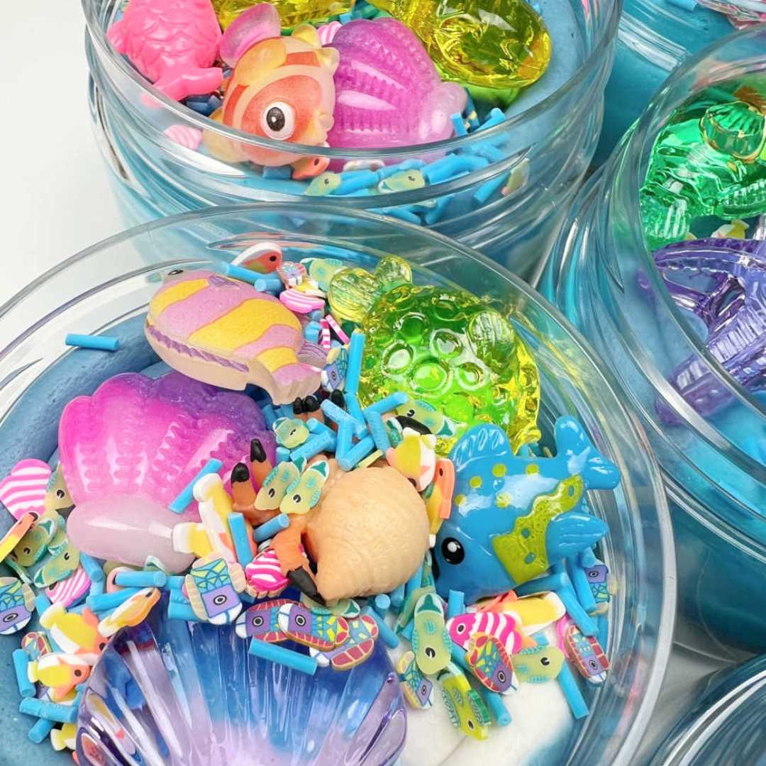 invitation to imagine speelklei surprise pot - under the sea | 6096021786799 | 2