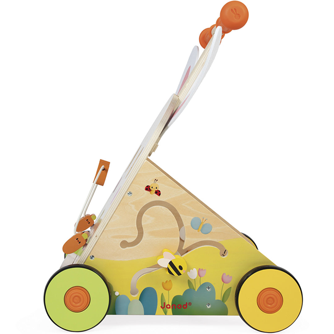janod activiteiten loopwagen konijn | 113.326 | 8