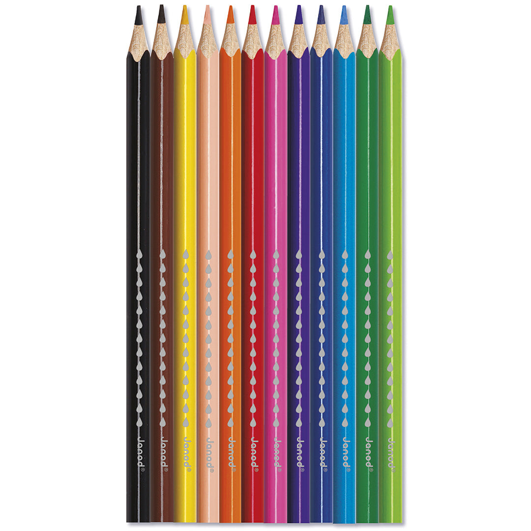 janod aquarel kleurpotloden - 12st | 11.7415 | 1
