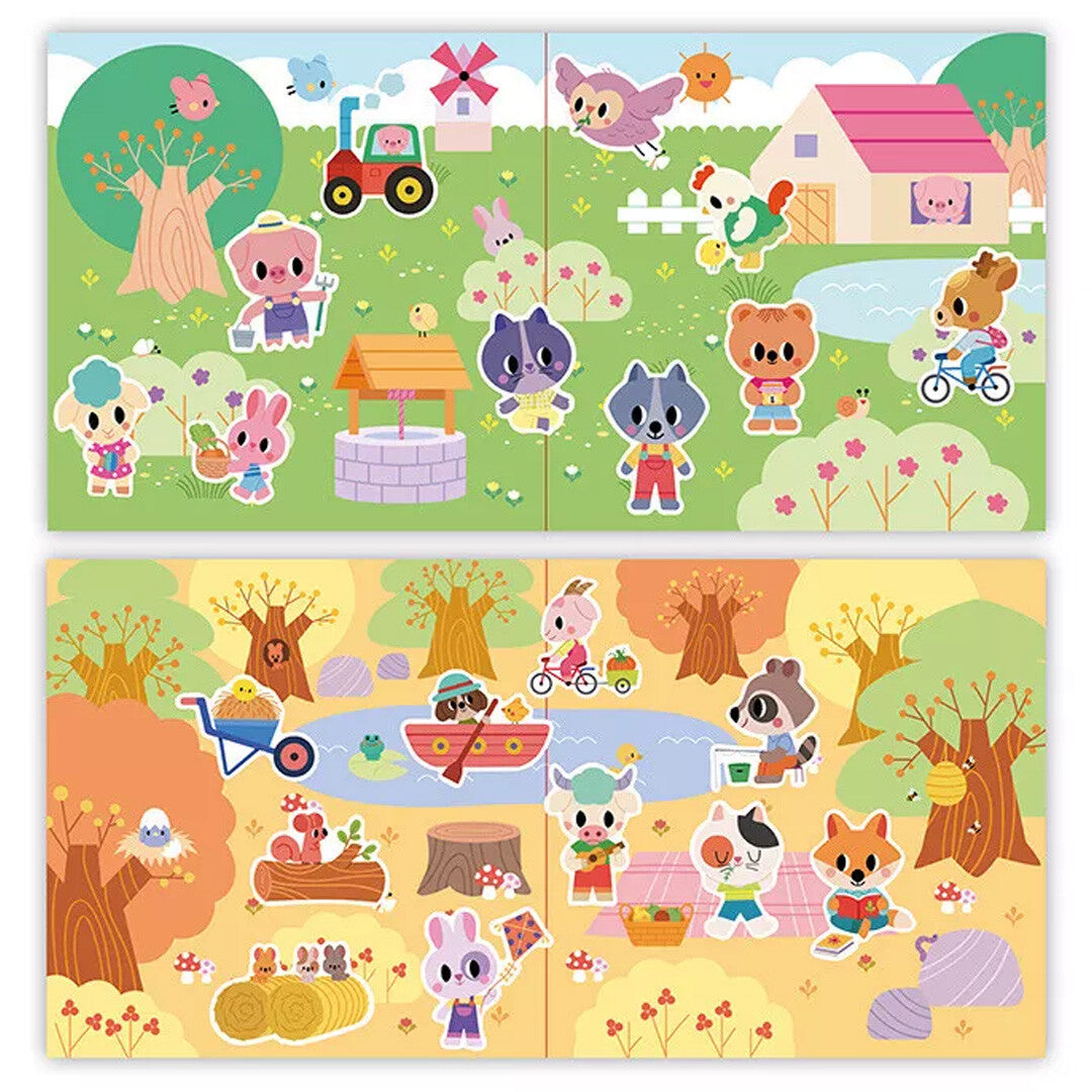 janod atelier knutselset herkbruikbare stickers | 11.9144 | 1