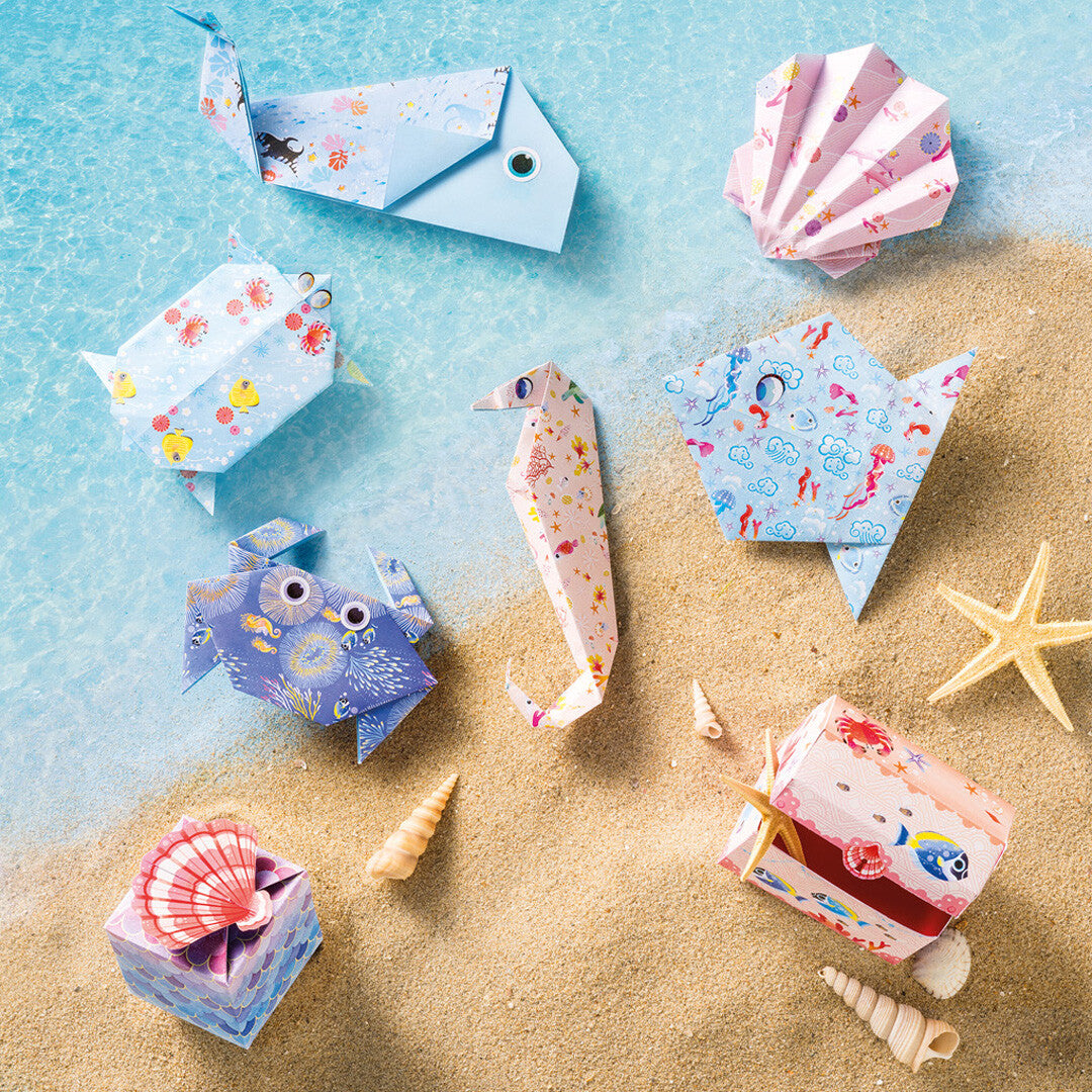 janod atelier knutselset origami - magic ocean | 11.7749 | 1
