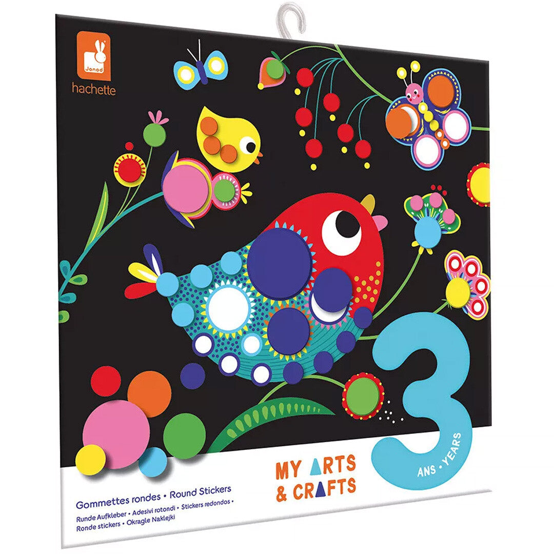 janod atelier knutselset ronde stickers | 11.9146 | 0