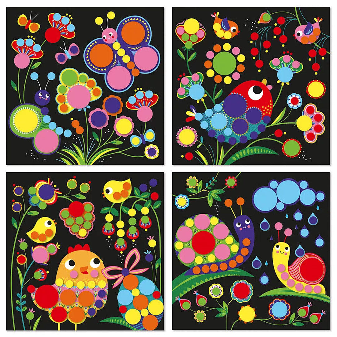 janod atelier knutselset ronde stickers | 11.9146 | 1