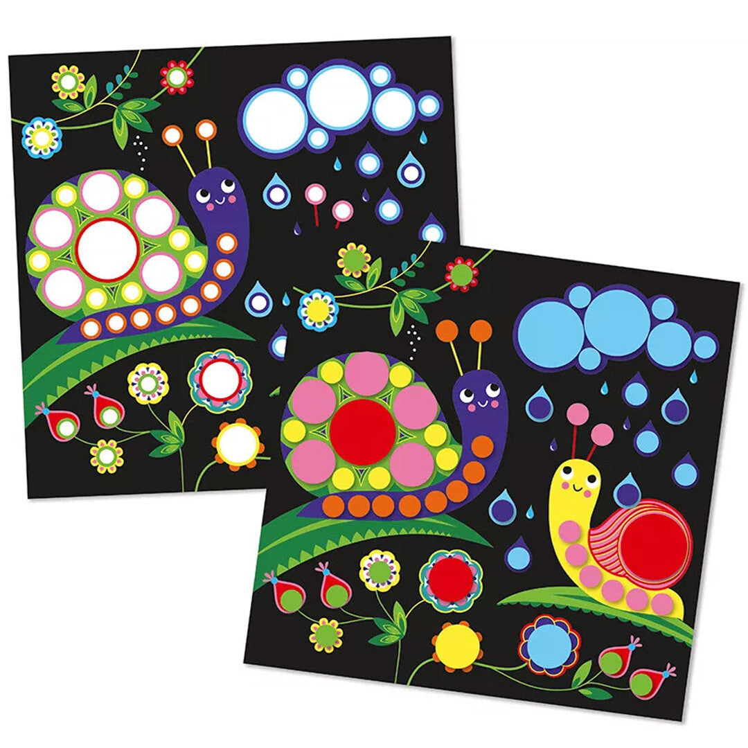 janod atelier knutselset ronde stickers | 11.9146 | 2