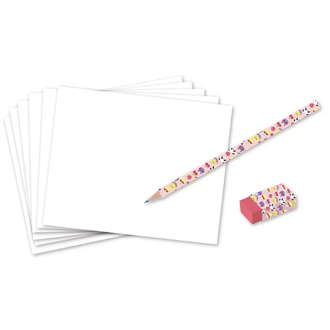 janod atelier tekenset sjablonen kawaii | 11.9156 | 2