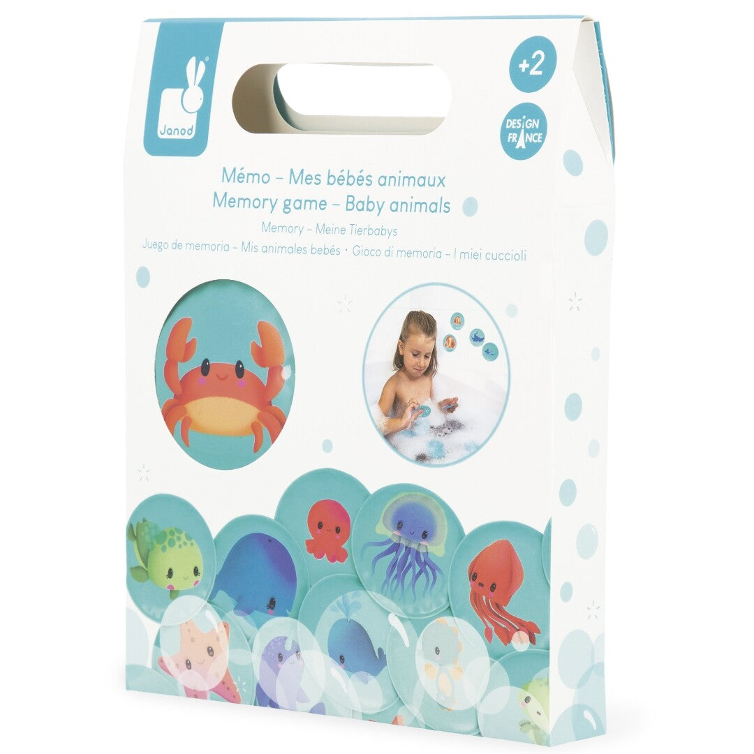 janod badspel memorie babydieren | 11.4723 | 3