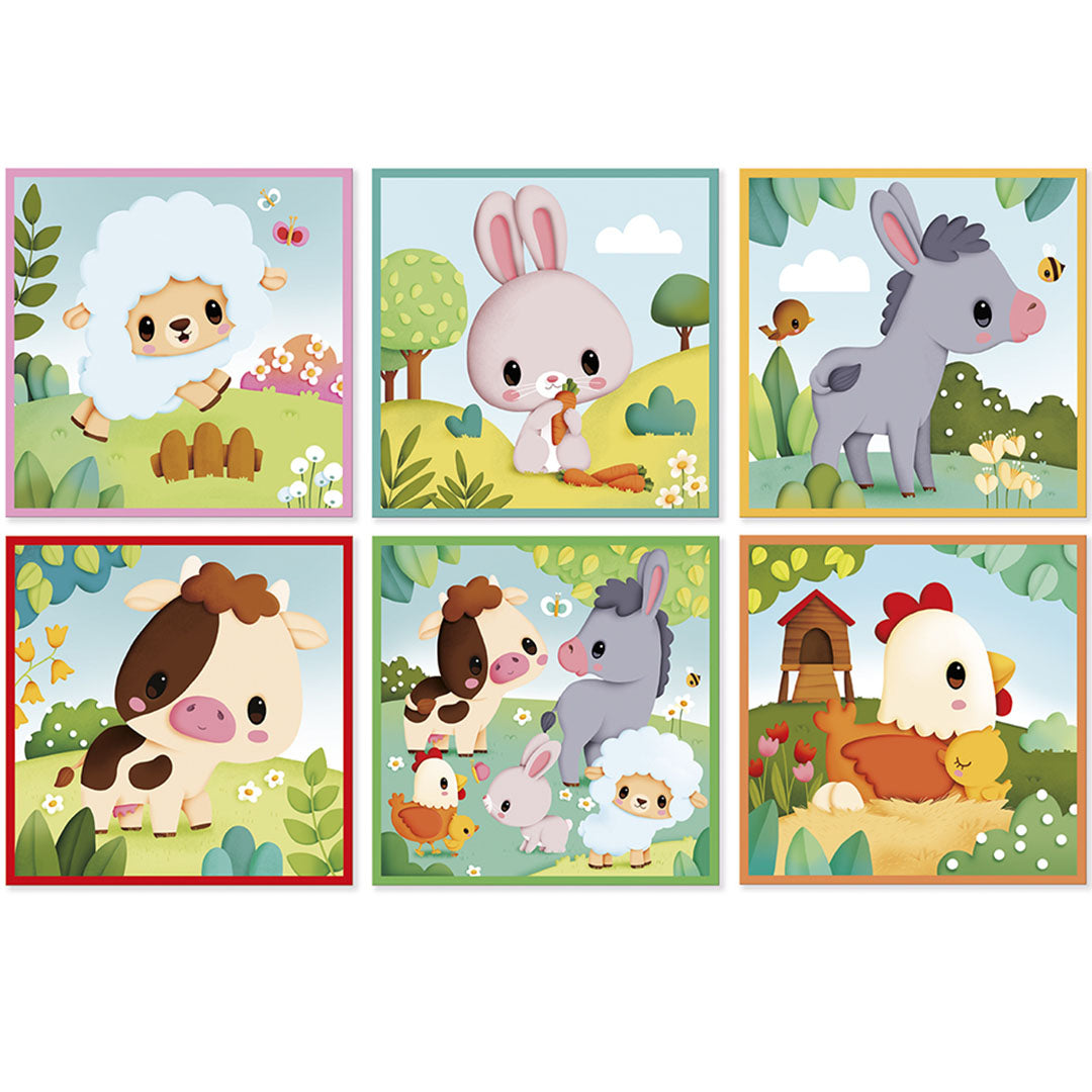 janod blokkenpuzzel dieren - 9st | 113.329 | 2