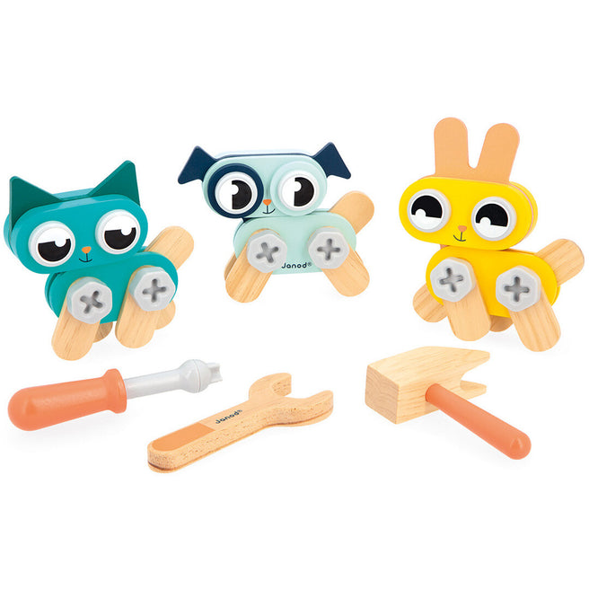 janod bouwset dieren brico'kids | 11.6450 | 0