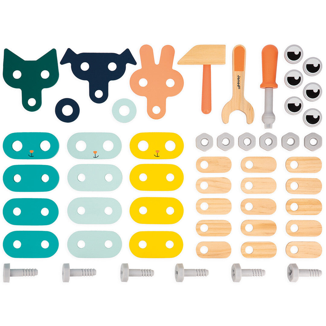 janod bouwset dieren brico'kids | 11.6450 | 2