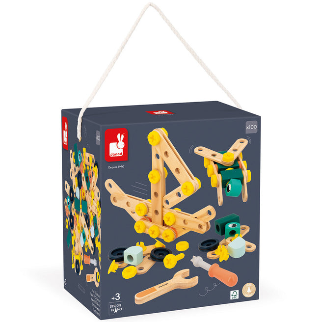 janod bouwset ton brico'kids - 100st | 11.6454 | 0
