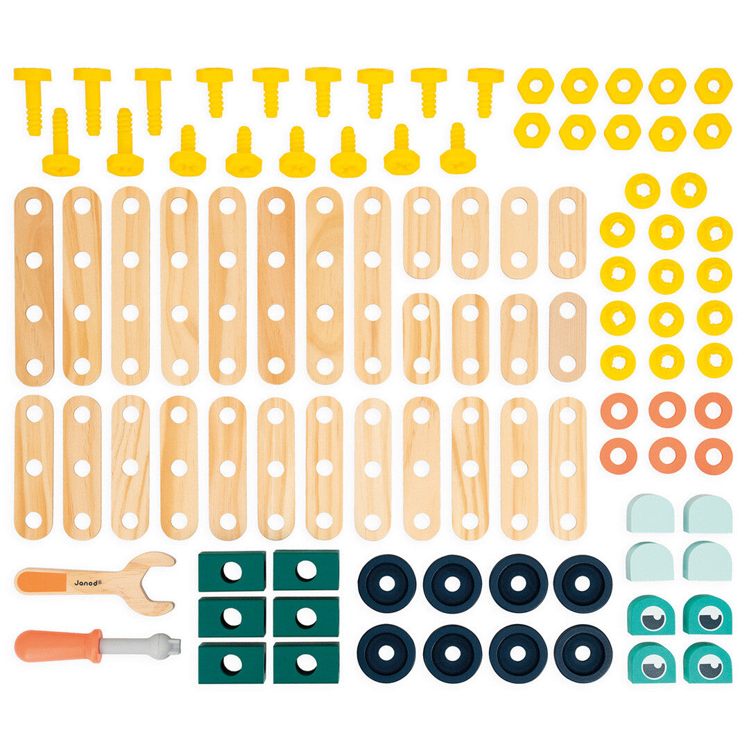 janod bouwset ton brico'kids - 100st | 11.6454 | 3
